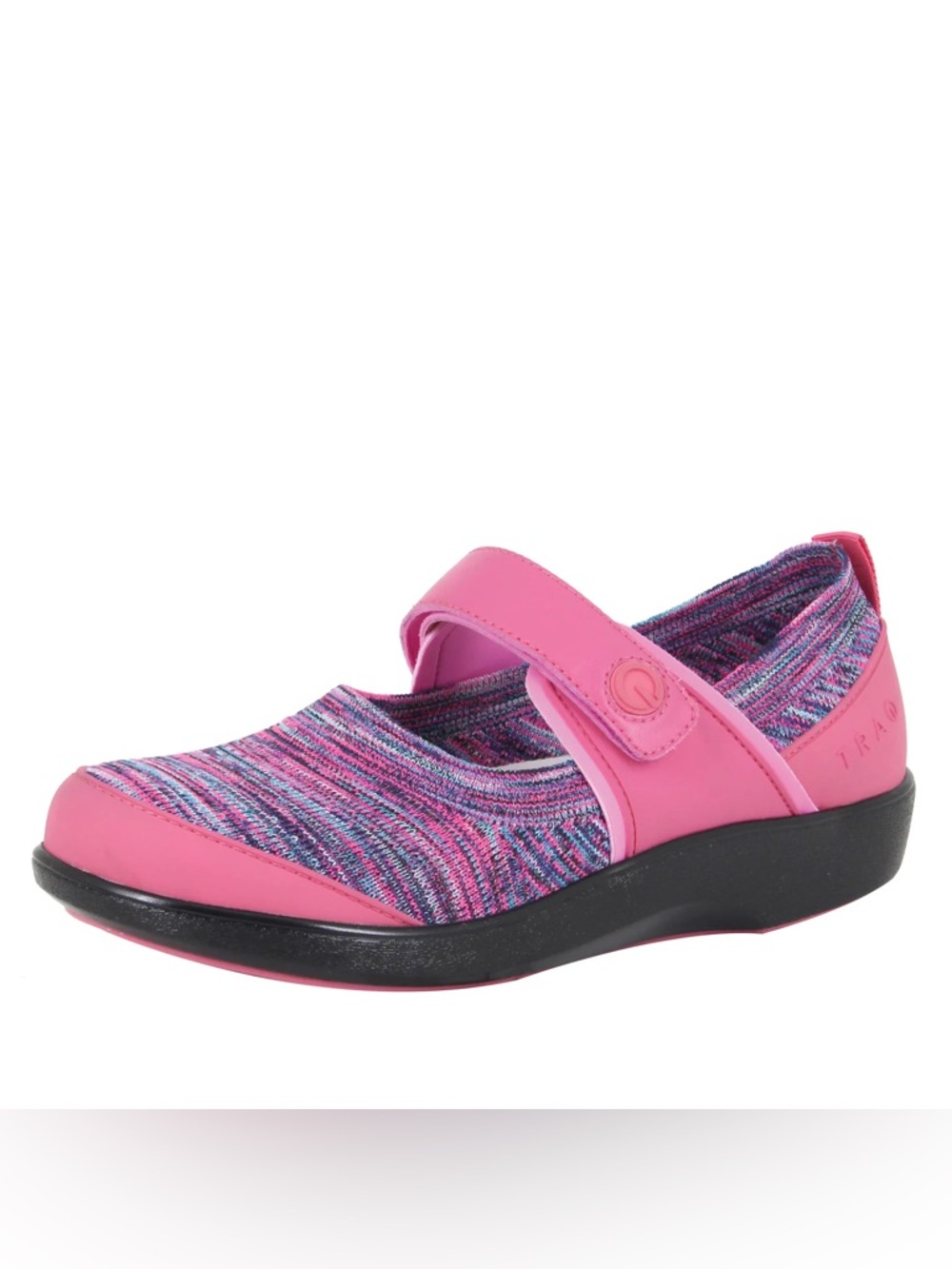 Alegria Women's Pink Multicolor Slip-On Mary Jane Shoes 40
